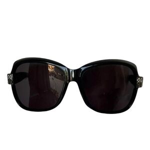 Gucci Oversized Crystal GG Logo Sunglasses with Case